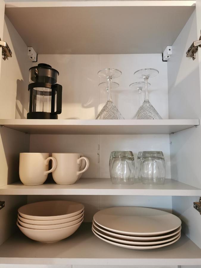 Silent Loft For Getaway Apartment เลียปาญา ภายนอก รูปภาพ